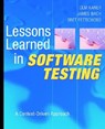 Lessons Learned in Software Testing - Cem Kaner ; James Bach ; Bret Pettichord - 9780471081128