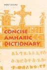 Concise Amharic Dictionary - Wolf Leslau - 9780520205017