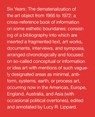 Six Years - Lucy R. Lippard - 9780520210134