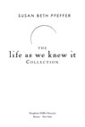 The Life as We Knew It 4-Book Collection - Susan Beth Pfeffer - 9780544774803