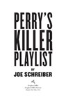 Perry's Killer Playlist - Joe Schreiber - 9780547927763