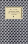 Notes Towards the Definition of Culture - T. S. Eliot - 9780571063130
