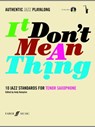 It Don't Mean A Thing (Tenor Saxophone) - Andy Hampton - 9780571527410
