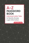 A-Z Password Book - Zeitgeist - 9780593435823