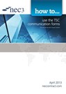How to use the TSC communication forms - NEC - 9780727759276