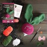 Crochet Your Veggies Amigurumi Kit Radish - Ltd. Schiffer Publishing - 9780764370502
