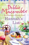 Hannah's List - Debbie Macomber - 9780778303794