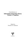 Contributions To Information Integration Theory - Norman H. Anderson - 9780805808360