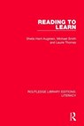 Reading to Learn - Sheila (Centre for the Study of Human Learning (CSHL) Harri-Augstein ; Michael Smith ; Laurie (Centre for the Study of Human Learning (CSHL) Thomas - 9780815372721