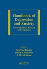 Handbook of Depression and Anxiety - KASPER,  Siegfried ; Boer, Johan A. Den ; Sitsen, J. M. Ad - 9780824708726