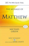 The Message of Matthew - Michael Green - 9780851115368