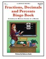 Fractions, Decimals and Percents Bingo Book: Complete Bingo Game In A Book - Rebecca Stark - 9780873864275