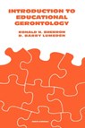 Introduction to Educational Gerontology - Ronald H. Sherron ; D. Barry Lumsden - 9780891160571