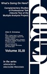 What's Going on Here? - JAMES A.,  Jr. Grimshaw ; Peter J. Burke ; Aaron V. Cicourel - 9780893917463