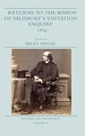 Returns to the Bishop of Salisbury's Visitation Enquiry 1864 - Helen Taylor - 9780901333537