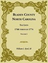 Bladen County, North Carolina, Tax Lists - William Byrd - 9780966742503