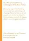 UEA Creative Writing Anthology: Prose Non-Fiction -  - 9780993296239