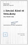 A Special Kind of Treachery - Robert Adam - 9781005779115