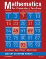 Mathematics for Elementary Teachers: A Contemporary Approach 10e Student Activity Manual - Gary L. (Oregon State University) Musser ; Blake E. (Brigham Young University Peterson ; William F. Burger - 9781118679043