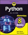 Python All-in-One For Dummies - John Shovic ; Alan Simpson - 9781119557593