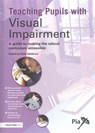 Teaching Pupils with Visual Impairment - Ruth Salisbury - 9781138167766