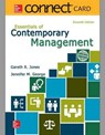 Essentials of Contemporary Management Access Card - JONES,  Gareth R. ; George, Jennifer M. - 9781259736988