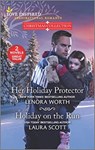 HER HOLIDAY PROTECTOR & HOLIDAY ON THE R - LENORA WORTH - 9781335424945