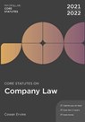 Core Statutes on Company Law 2021-22 - ERVINE,  Cowan (Dundee Law School, University of Dundee, UK) - 9781352012774