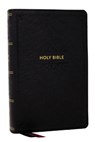 KJV Personal Size Large Print End-of-Verse Reference Bible, Black Leathersoft, Red Letter, Comfort Print (Thumb Indexed) - Thomas Nelson - 9781400347841