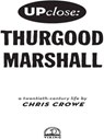 Thurgood Marshall - Chris Crowe - 9781440638794