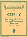 110 Easy and Progressive Exercises, Op. 453: Schirmer Library of Classics Volume 749 Piano Technique - Carl Czerny - 9781458426703