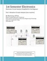 1st Semester Electronics: Part 1-Basic DC Circuit Analysis - Mark L. Gray - 9781495986208