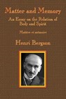 Matter and Memory - BERGSON,  Henri-Louis - 9781515423904