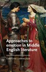 Approaches to Emotion in Middle English Literature - Carolyne Larrington - 9781526195845