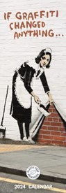 If Graffiti Changed Anything Slim Calendar 2024 -  - 9781529834819