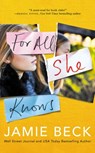 For All She Knows - Jamie Beck - 9781542008754