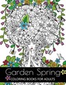 Garden Spring coloring books for Adults: An Adult coloring Book Flower and Animal Design - Adult Coloring Book - 9781545131626