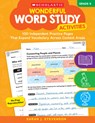 Wonderful Word Study Activities: Grade 5: 100 Independent Practice Pages That Expand Vocabulary Across Content Areas - Sarah J. Stevenson - 9781546152590
