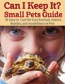 Can I Keep It? Small Pets Guide - Tanguy - 9781620083918