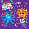 First Fun Sticker Painting: Monster Friends - Edward Miller - 9781641244602