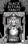 Black Ritual Tarot: Monochromatic 78-Card Tarot Deck with 56-Page Booklet - Black and White Cards for Shadow Work, Divination, Dark and Light Work, Be -  - 9781646711451