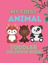 My first Animal Toddler Coloring book - BANDI,  Lindsay - 9781667186054