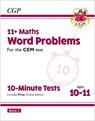 11+ CEM 10-Minute Tests: Maths Word Problems - Ages 10-11 Book 2 (with Online Edition): for the 2022 tests - CGP Books - 9781789081824