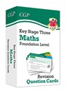 KS3 Maths Revision Question Cards - Foundation - CGP Books - 9781789084139