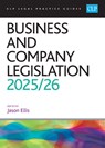 Business and Company Legislation 2025/26 - Ellis - 9781805021674