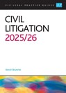 Civil Litigation 2025/26 - Browne - 9781805021681
