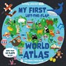 Lonely Planet Kids My First Lift-The-Flap World Atlas: Giant Pull Out Map Wow Factor Facts & Surprises Search & Find Games Beautiful & Engaging Illust - Kate Baker - 9781838699932