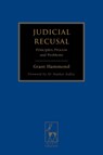 Judicial Recusal - R Grant Hammond - 9781841132600