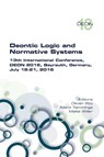 Deontic Logic and Normative Systems. 13th International Conference, DEON 2016 - Olivier (European University Institute) Roy ; Allard Tamminga ; Malte Willer - 9781848902152