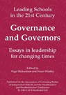 Governance and Governors - RICHARDSON,  Nigel ; Westley, Stuart - 9781908095299